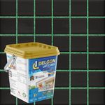 Delgon Laticare Premium Sparkle/Glitter Epoxy Tile Grout 1Kg (Emerald Translucent - 900) (Crushed Glass Crystals + Sparkle)