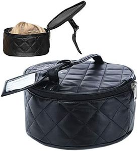 Milano Collection Collapsible, Lightweight, Travel Friendly Wig Case for Mannequin Head