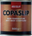 MOLYSLIP COPASLIP High Temperature Anti-Seize Copper Grease Withstands Extreme Temperature (Up To 1100°C)Protects Against Galling, Seizure Rust and Corrosion Ideal for Cars/Vehicles 500g, Pack of 1