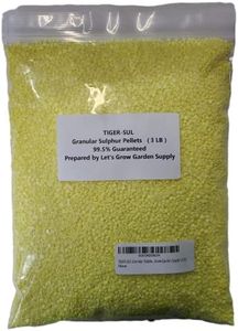 TIGER-SUL Sulfur - Sulphur Pellets 99.5% Prepared by Let's Grow Garden Supply (3 LB)