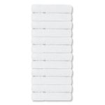 A & B TRADERS Pack of 12 Face Cloths Washcloths Extra Absorbent Cotton Luxury Plain Flannels 500 GSM 30 x 30 cm Gym Spa Sports White