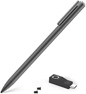 Adonit Dash 4 (Graphite Black) True Universal Dual Stylus, Palm Rejection Pencil, Type C Magnetic Charging, Extra Long Standby Time. Compatible for iPhone, iPad Air, iPad Pro, iPad mini, iPad.