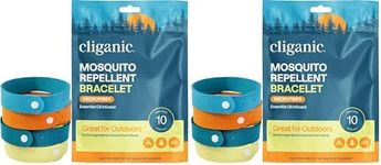 Cliganic Mosquito Repellent Bracelets - for Adults and Kids, DEET Free Wristbands