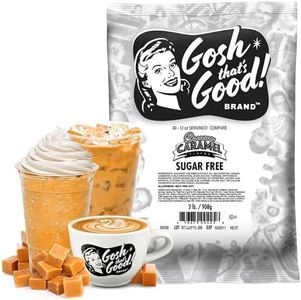 Gosh That’s Good! Creamy Caramel Flavor – 2 lb – Low-Calorie, Lactose-Free