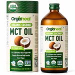 Orgaheal Organic MCT Oil, 500ml | Keto & Vegan | Pure Medium Chain Triglycerides from Coconut | Energy Support | C8 & C10 | Ideal for Coffee, Smoothies & Shakes