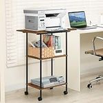 Luplom Large Printer Stand with Sto