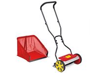 Wolf-Garten Manual Reel Mower with Grass Cathcer