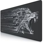 TITANWOLF XXL Speed Gaming Mouse Pad - Mouse Mat 900 x 400 x 3 mm - XXL mousepad - table mat large size - improved precision and speed - rubber base for stable grip on smooth surfaces - non slip