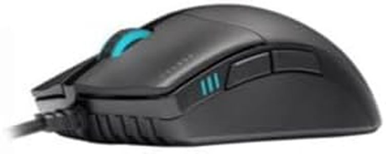 CORSAIR Mouse da gioco FPS/MOBA cablato SABRE RGB PRO CHAMPION SERIES ultraleggero - 18.000 DPI - Design ergonomico - compatibile iCUE - PC, Mac, PS5, PS4, Xbox - Nero,50 Watts