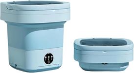 Portable Washing Machine, 16L Mini Washing Machine With Spin Basket, Small Portable Washer Machine Suitable for Underwear Small Clothes Dryer Deep Cleaning B1