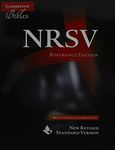 NRSV Reference Bible, Brown Edge-Lined Cowhide Leather, NR568:XE: New Revised Standard Version Brown Cowhide Leather Edge-Lined: Reference Edition (Cambridge Bibles)