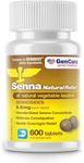 GenCare - Senna Laxatives Tablets with Natural Sennosides (1000 Per Bottle) Value Pack Size for Bloating, Constipation, Gas & Irregularity Relief Effective Safe Overnight Formula