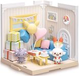 Takara Tomy Plastic Pokemon Pokepiece House Lounge Hivany & Nyasper for Girls