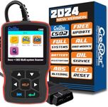 Creator C502 OBD2 Diagnostic Scanner for Mercedes-Benz Check Engine Light EPB ABS SRS Multi-System Diagnostic Tool Code Reader OBD-II Communication Modes 1-10
