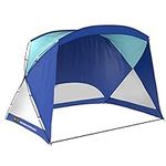 Wakeman Beach Tent Sun Shelter for Shade with UV Protection and Water Resistant Coating, Blue