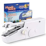 ELLEVE-Electric Handy Stitch Mini Hand Sewing Machine Stapler Style Mini Machine Home Tailoring Silai Machine Emergency Stitching Handheld Sewing Machine For Emergency Stitching (A1)