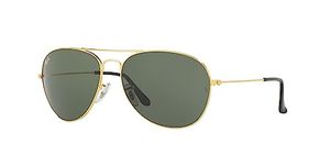 Ray-Ban UV Protected Pilot Sunglasses for Men ( 0RB3432I|59 mm|Crystal Green)