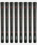 Winn Grips 52DT-JBK Dri-Tac 2.0 series Advance Polymer Technology, 8 Piece Golf Grip Bundle-Standard Size