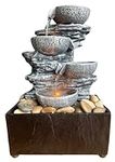 4 Tier LED Tabletop Fountain, Indoo