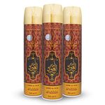 The Scent Amir Al Oud Air Freshener Spray 300ML - Pack of 3 - Free from Alcohol - Arabian Oud Fragrance - Perfect Air Fresheners for Home - Experience The Scent of Arabian Royalty