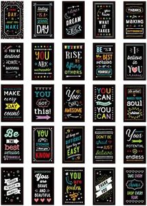 Iconikal Inspirational, Motivational, Gratitude, Appreciation, Kindness & Encouragement Sayings Magnets, 2 x 3.5-Inch, 50-Pack