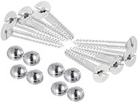 Mirror Screws 38mm with Polished Ch