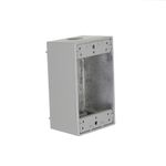 Hubbell-Bell 5320-0 Single Gang 3-1/2-Inch Outlets Weatherproof Box Gray