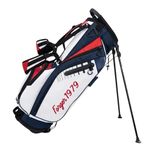 Generic Premium Lightweight Golf Stand Bag with 5 Divider Top, Dual Shoulder Straps, Multifunction Golf Club Carry Bag, Durable, Portable & Water-Resistant, Ideal for Travel & Course Use, Black