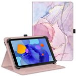 FINTIE 10.1 Inch Tablet Case Universal Multi-Angle Tablet Case with Document Pocket and Elastic Clip for All 9-10 Inch Tablets, Compatible with Samsung/Lenovo/Huawei/Teclast/Fusion 5,