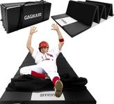 Baseball Softball Foldable Sliding Slide-Rite Training Practice Mats for Outdoor Indoor Baseball Softball Field Training Home Sliding Exercise Mat Baseball Softball Pitching Hitting Driving Mats