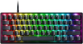 Razer Huntsman V3 Pro Mini - 60% Analog Optical Esports Keyboard Snap Tap & Rapid Trigger Mode (Quick Onboard Adjustments, Multi-function Dial & Dedicated Control Buttons) UK-Layout | Black