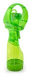 O2Cool Deluxe Misting Fan, Transparent Green