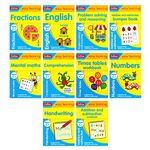 simpa 10PC Early Learning Educational Activity Book Sets - Supports Key Stage 1 Ages 5-7 Years National Curriculum Learning.