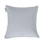 Gardenista 18" Garden Scatter Cushion | Outdoor Water Resistant Garden Furniture Pillow | Soft and Comfy Patio Furniture Cushions | Throw Pillows for Sofa, Couch, Balcony (1, Grey, 45x45cm)