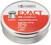 JSB Diabolo Exact RS .177 Caliber Air Gun Pellets Gray