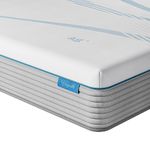 Vesgantti 4FT6 Double Mattress, 27cm Pocket Sprung Mattress Double with Breathable Foam & Individually Wrapped Spring & Removable Zip Cover, Medium Firm Feel