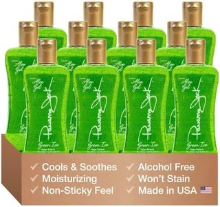 Panama Jack Green Ice Gel - Aloe Vera After Sun Formula Contains No Alcohol, Helps Preserve Tan, Relieves & Moisturizes Dry Skin & Sunburn, 8 FL OZ