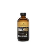 CARAWAY Organic Blackseed Oil Cold Pressed 8 oz / 236 ml | Certified Organic Cold Pressed Kalonji Oil for Hair Growth, Drink and Skin care | Immunity Booster | Edible Grade