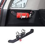 Car Trunk Fire Extinguisher Holder Mount Compatible with Toyot@ FJ Cruiser 2007-2021, Roll Bar Fire Extinguisher Holder, Adjustable Fire Extinguisher Holder Accessories