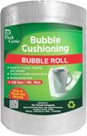 PackGenie 120 Gsm Heavy Air Bubble Wrap Packing Roll for Safety, Multipurpose Packing Needs 1 Meter Wide (5 Meter)