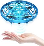 Kriogor UFO Mini Drone for Kids Drone Hand Control,Interactive Infrared Induction Helicopter Flying Ball with 360°Rotating and Shinning LED Light Outdoor Flying Toys Gifts for Aged 6+ Boys Kids Adults