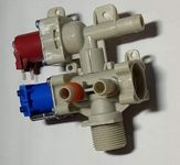 Generic Water Inlet/Feed Valve-DC,1-Inlet,3-Outlet,2-Solnoides Suitable for LG New Model Washing Machines (Check All Photos Match & Buy)