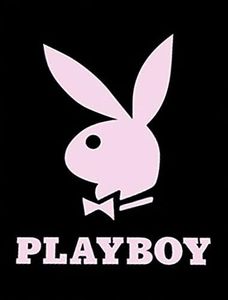 Playboy Plaid Bunny 150 x 200 cm, noir et rose, couverture polaire corail super douce, plaid pour canapé, plaid de canapé, logo Playmates, Lifestyle Magazine classic Grils pour fille, rose assorti à