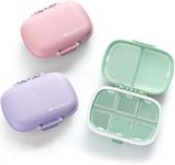 MEACOLIA 3 Pack 8 Compartments Trav