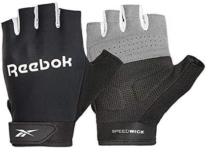 Reebok Fitness Gloves, Medium, Black