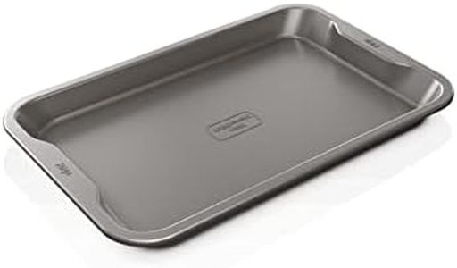 Ninja B30013 Foodi NeverStick Premium 9 inch x 13 inch Baking Sheet, Nonstick, Oven Safe up to 500⁰F, Dishwasher Safe, Grey