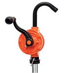 Groz Rotary Barrel Pump with Dual Direction Operation Rugged Body Flow Rate: 5 Liters/20 Turns V25/3R/SPL/F