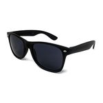 KIDS Classic Sunglasses Black Lens Style - Unisex Childrens Shades UV400 Protective [Matte Black Frame]