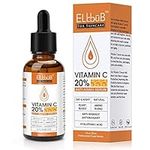 Premium 20% Vitamin C Serum For Face, with Hyaluronic Acid, Retinol & Amino Acids - Boost Skin Collagen, Brighten Hydrate & Plump Skin, Anti Aging & Wrinkle Facial Serum