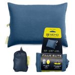 NEMO Equipment Fillo Elite Ultralight Backpacking Pillow - Blue Horizon/Citron - One Size